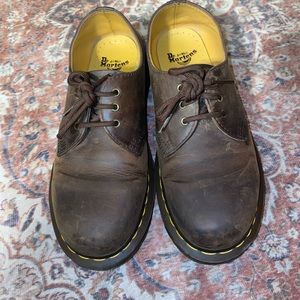 Doc martens 7 brown oxfords